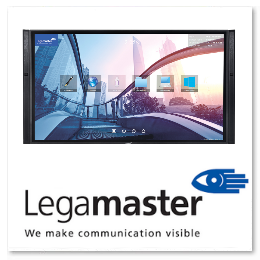 Legamaster XTX e-Screen Touchbildschirm HAYES media